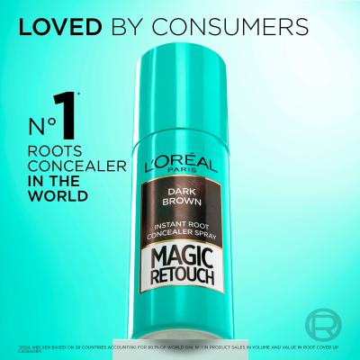 L&#039;Oréal Paris Magic Retouch Instant Root Concealer Spray Tinta capelli donna 75 ml Tonalità Cold Brown