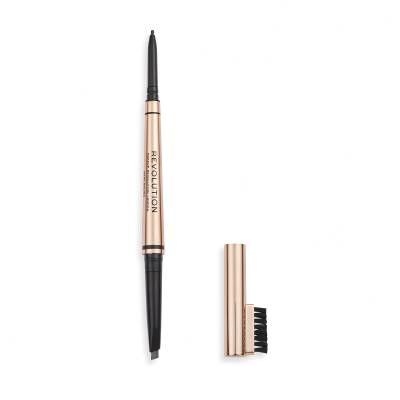 Makeup Revolution London Balayage Brow Matita sopracciglia donna 0,38 g Tonalità Dark Brown