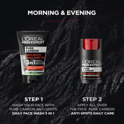 L&#039;Oréal Paris Men Expert Pure Carbon Anti-Imperfection Daily Care Crema giorno per il viso uomo 50 ml