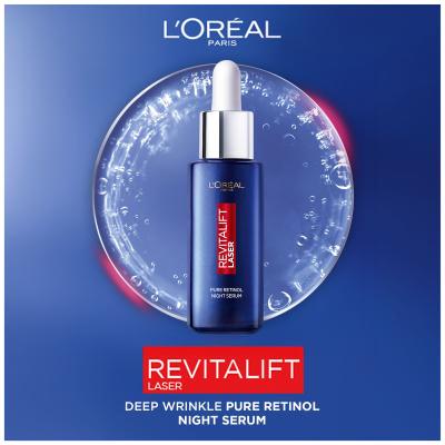 L&#039;Oréal Paris Revitalift Laser Pure Retinol Night Serum Siero per il viso donna 30 ml