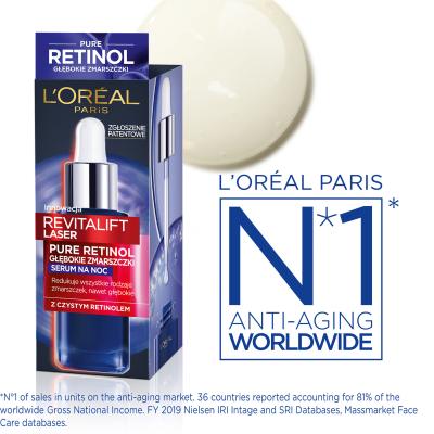 L&#039;Oréal Paris Revitalift Laser Pure Retinol Night Serum Siero per il viso donna 30 ml