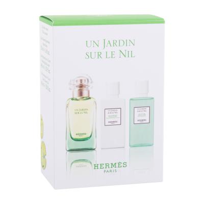 Hermes Un Jardin Sur Le Nil Pacco regalo eau de toilette 50 ml + crema corpo 40 ml + gel doccia 40 ml