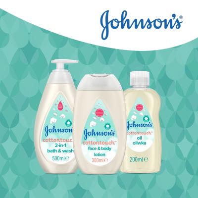 Johnson´s CottonTouch Hair &amp; Scalp Oil Olio per capelli bambino 200 ml