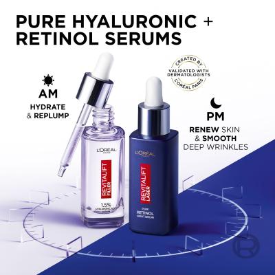 L&#039;Oréal Paris Revitalift Laser Pure Retinol Night Serum Siero per il viso donna 50 ml