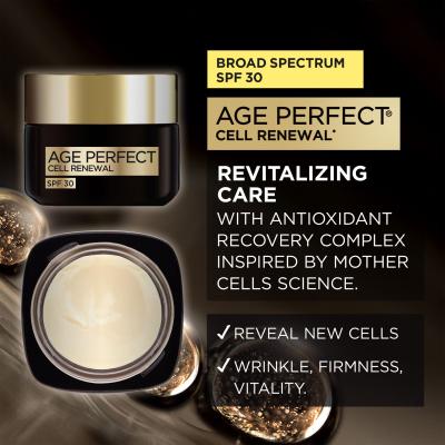 L&#039;Oréal Paris Age Perfect Cell Renew Day Cream SPF30 Crema giorno per il viso donna 50 ml