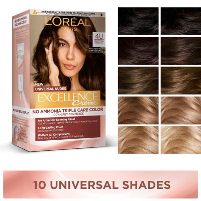 L&#039;Oréal Paris Excellence Creme Triple Protection Tinta capelli donna 48 ml Tonalità 3U Dark Brown