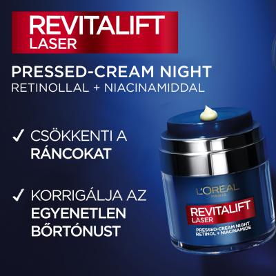 L&#039;Oréal Paris Revitalift Laser Pressed-Cream Night Crema notte per il viso donna 50 ml