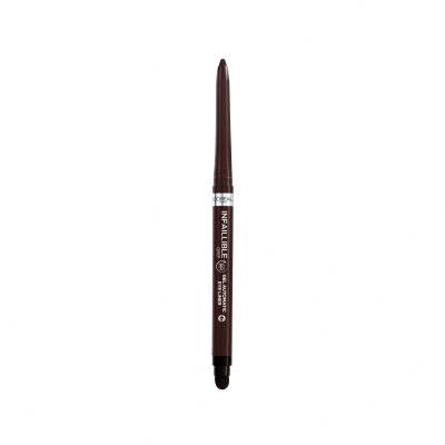 L&#039;Oréal Paris Infaillible Grip 36H Gel Automatic Eye Liner Matita occhi donna 1,2 g Tonalità 004 Brown Denim