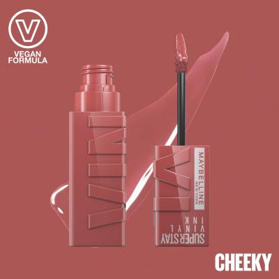 Maybelline Superstay Vinyl Ink Liquid Rossetto donna 4,2 ml Tonalità 35 Cheeky