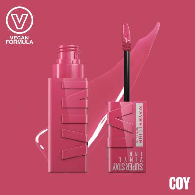 Maybelline Superstay Vinyl Ink Liquid Rossetto donna 4,2 ml Tonalità 20 Coy