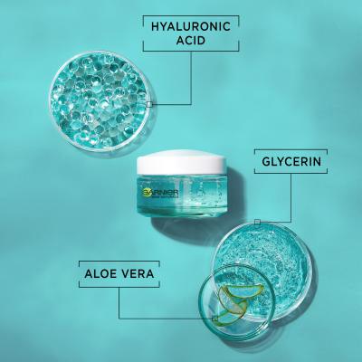 Garnier Skin Naturals Hyaluronic Aloe Jelly Pacco regalo Gel per il viso giorno Skin Naturals Hyaluronic Aloe Jelly Daily Moisturizing Jelly 50 ml + crema per il viso notte Skin Naturals Hyaluronic Aloe Jelly Night Moisturizing Jelly