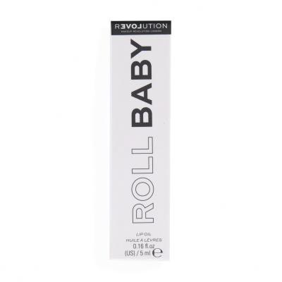 Revolution Relove Baby Roll Lip Oil Olio labbra donna 5 ml Tonalità Goji Berry