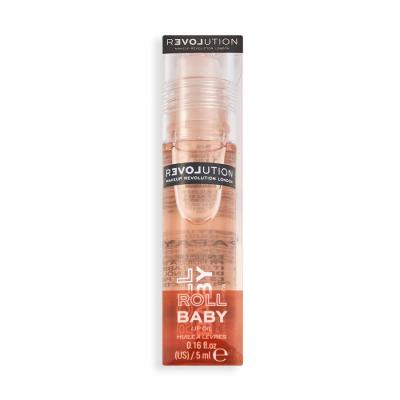 Revolution Relove Baby Roll Lip Oil Olio labbra donna 5 ml Tonalità Papaya