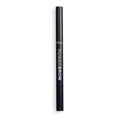 Revolution Relove Power Brow Matita sopracciglia donna 0,3 g Tonalità Dark Brown