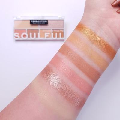 Revolution Relove Colour Play Shadow Palette Ombretto donna 5,2 g Tonalità Soulful