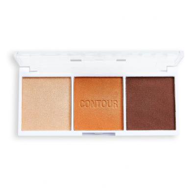 Revolution Relove Colour Play Contour Trio Contouring palette donna 6 g Tonalità Bronze Sugar