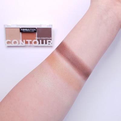 Revolution Relove Colour Play Contour Trio Contouring palette donna 6 g Tonalità Bronze Sugar