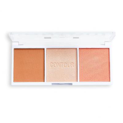 Revolution Relove Colour Play Contour Trio Contouring palette donna 6 g Tonalità Sugar