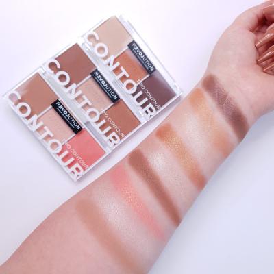 Revolution Relove Colour Play Contour Trio Contouring palette donna 6 g Tonalità Sugar