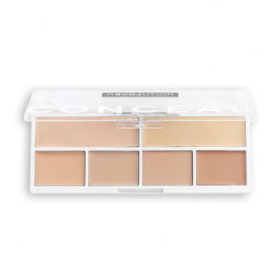 Revolution Relove Conceal Me Concealer &amp; Contour Palette Contouring palette donna 11,2 g Tonalità Fair