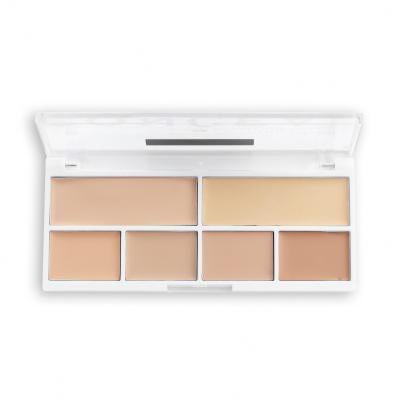 Revolution Relove Conceal Me Concealer &amp; Contour Palette Contouring palette donna 11,2 g Tonalità Fair