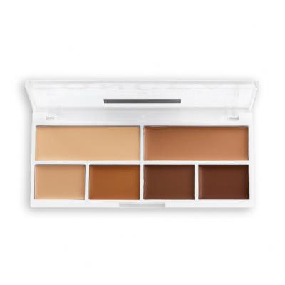 Revolution Relove Conceal Me Concealer &amp; Contour Palette Contouring palette donna 11,2 g Tonalità Medium