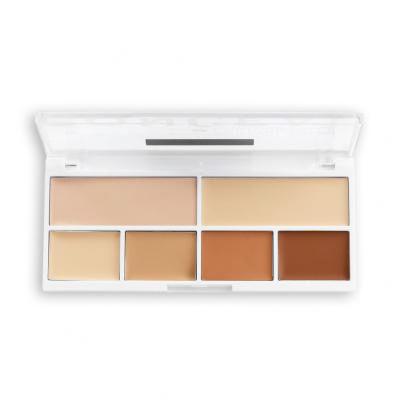 Revolution Relove Conceal Me Concealer &amp; Contour Palette Contouring palette donna 11,2 g Tonalità Light