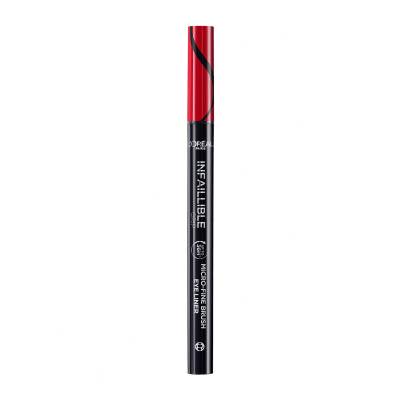 L&#039;Oréal Paris Infaillible Grip 36H Micro-Fine Brush Eye Liner Eyeliner donna 0,4 g Tonalità 01 Obsidian Black