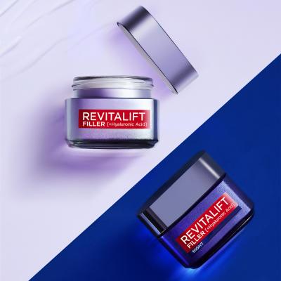 L&#039;Oréal Paris Revitalift Filler HA Duo Set Pacco regalo crema giorno Revitalift Filler HA 50 ml + crema notte Revitalift Filler HA 50 ml