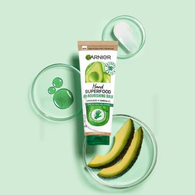 Garnier Hand Superfood 48h Nourishing Balm Crema per le mani donna 75 ml