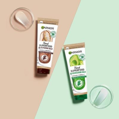 Garnier Hand Superfood 48h Nourishing Balm Crema per le mani donna 75 ml