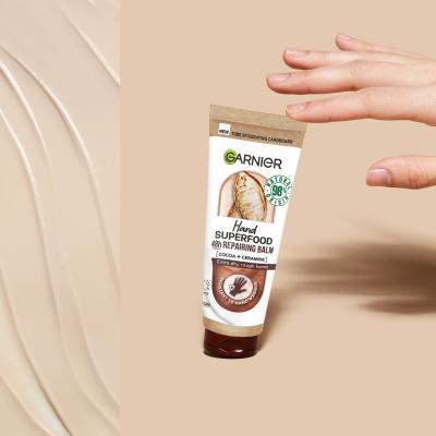 Garnier Hand Superfood 48h Repairing Balm Crema per le mani donna 75 ml