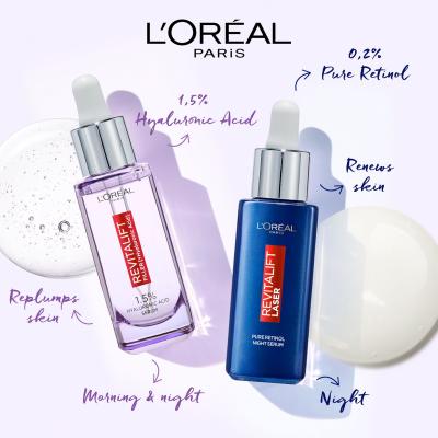 L&#039;Oréal Paris Revitalift Filler HA 1,5% Siero per il viso donna 30 ml