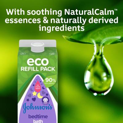 Johnson´s Bedtime Baby Bath Wash Refill Doccia gel bambino Ricarica 1000 ml