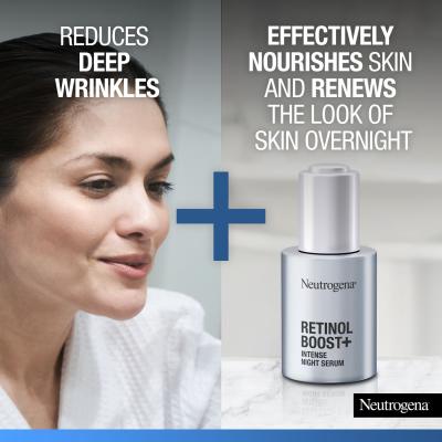 Neutrogena Retinol Boost Intense Night Serum Siero per il viso 30 ml