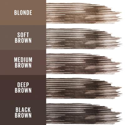 Maybelline Tattoo Brow 36H Styling Gel Gel e pomate per sopracciglia donna 6 ml Tonalità 255 Soft Brown