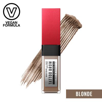 Maybelline Tattoo Brow 36H Styling Gel Gel e pomate per sopracciglia donna 6 ml Tonalità 250 Blonde