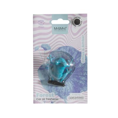 Mr&amp;Mrs Fragrance Forest Frog Tile Blue Deodorante per auto 1 pz