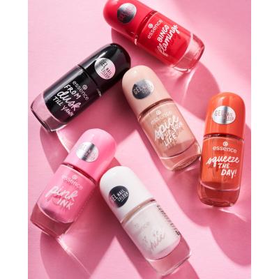 Essence Gel Nail Colour Smalto per le unghie donna 8 ml Tonalità 13 BINGO flamingo