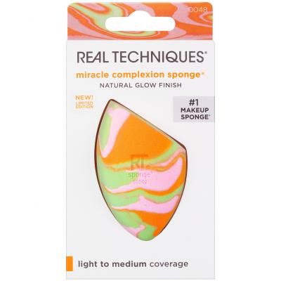 Real Techniques Miracle Complexion Sponge Orange Swirl Limited Edition Applicatore donna 1 pz