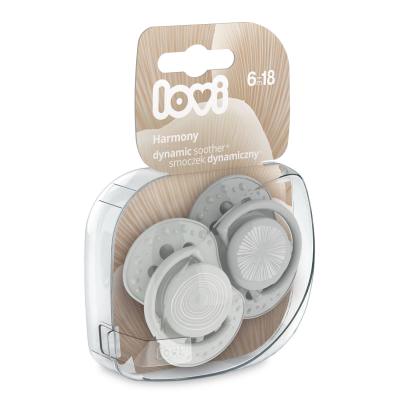 LOVI Harmony Dynamic Soother Boy 6-18m Ciuccio bambino 2 pz