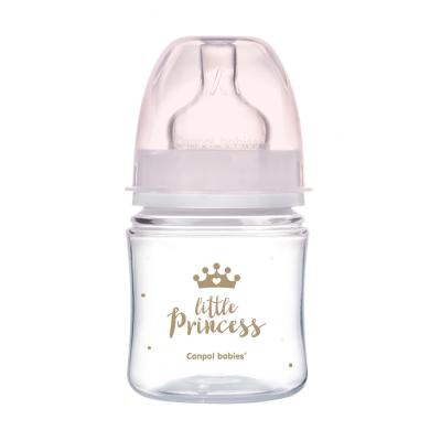 Canpol babies Royal Baby Easy Start Anti-Colic Bottle Little Princess 0m+ Biberon bambino 120 ml