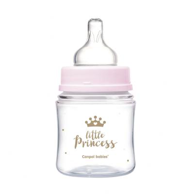 Canpol babies Royal Baby Easy Start Anti-Colic Bottle Little Princess 0m+ Biberon bambino 120 ml