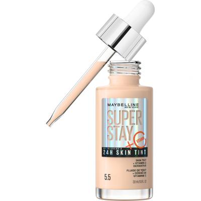 Maybelline Superstay 24H Skin Tint + Vitamin C Fondotinta donna 30 ml Tonalità 5.5