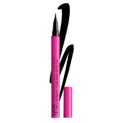 NYX Professional Makeup Jumbo Lash! 2in1 Liner &amp; Lash Adhesive Eyeliner donna 1 ml Tonalità 01 Black