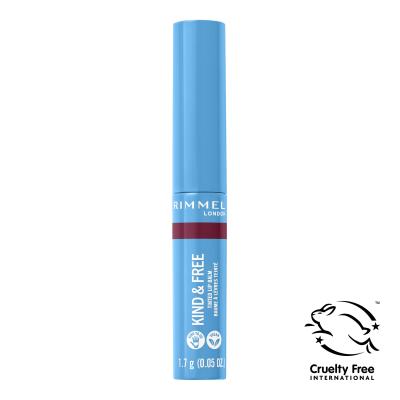 Rimmel London Kind &amp; Free Tinted Lip Balm Balsamo per le labbra donna 4 g Tonalità 006 Berry Twist