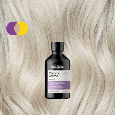 L&#039;Oréal Professionnel Chroma Crème Professional Shampoo Purple Dyes Shampoo donna 300 ml