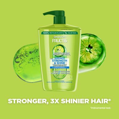 Garnier Fructis Strength &amp; Shine Fortifying Shampoo Shampoo donna 1000 ml