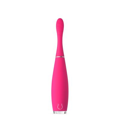 Foreo ISSA™ Mini 2 Silicone Sonic Spazzolino sonico 1 pz Tonalità Wild Strawberry