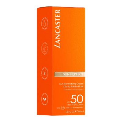 Lancaster Sun Perfect Sun Illuminating Cream SPF50 Protezione solare viso donna 50 ml